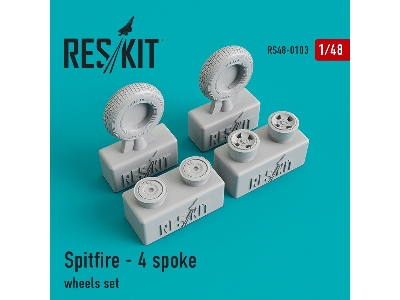 Spitfire - 4 Spoke Wheels Set - zdjęcie 1