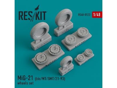 Mig-21 (Bis/Mt/Smt/21-93) Wheels Set - zdjęcie 1