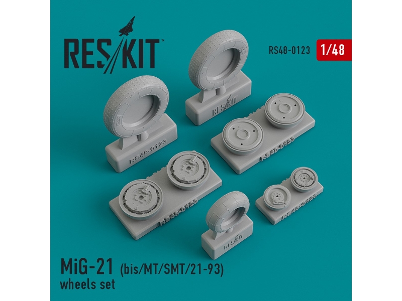 Mig-21 (Bis/Mt/Smt/21-93) Wheels Set - zdjęcie 1 Mig-21 (Bis/Mt/Smt/21-93) Wheels Set - zdjęcie 1