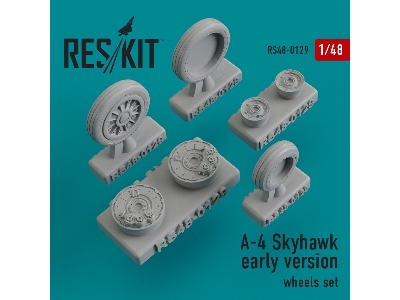 A-4 Skyhawk Early Version Wheels Set - zdjęcie 1