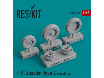F-8 Crusader Type 2 Wheels Set - zdjęcie 1