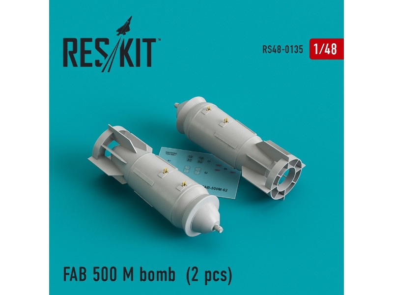 Fab 500 M Bomb (2 Pcs) (Su-17, Su-22, Su-24, Su-25, Su-34) - zdjęcie 1 Fab 500 M Bomb (2 Pcs) (Su-17, Su-22, Su-24, Su-25, Su-34) - zdjęcie 1