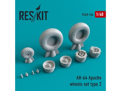 Ah-64 Apache Type 2 Wheels Set - zdjęcie 1