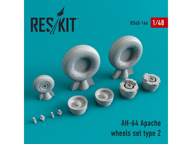 Ah-64 Apache Type 2 Wheels Set - zdjęcie 1 Ah-64 Apache Type 2 Wheels Set - zdjęcie 1