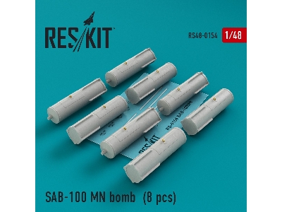 Sab-100 Mn Bomb (8 Pcs) Su-7, Su-17, Su-24, Su-25, Su-27, Su-30, Su-34, Mig-21, Mig-27, Yak-38, Jak-130 - zdjęcie 1