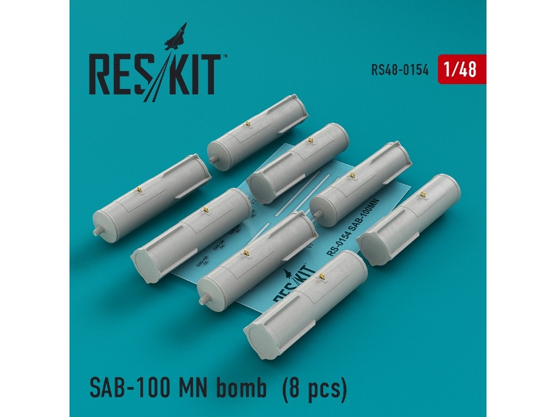 Sab-100 Mn Bomb (8 Pcs) Su-7, Su-17, Su-24, Su-25, Su-27, Su-30, Su-34, Mig-21, Mig-27, Yak-38, Jak-130 - zdjęcie 1 Sab-100 Mn Bomb (8 Pcs) Su-7, Su-17, Su-24, Su-25, Su-27, Su-30, Su-34, Mig-21, Mig-27, Yak-38, Jak-130 - zdjęcie 1