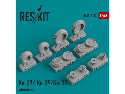 Ka-27/Ka- 29/Ka-32 Wheels Set - zdjęcie 1