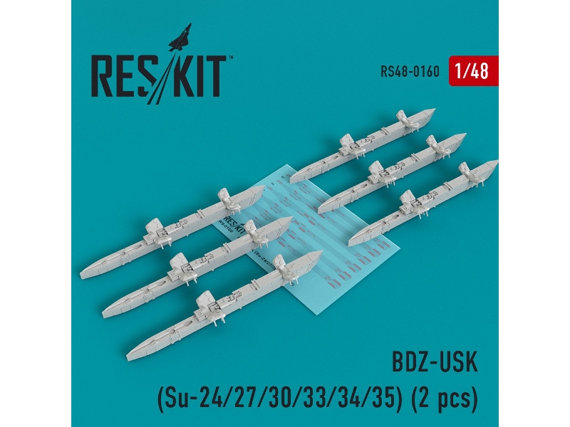 Bdz-usk Racks (Su-24/27/30/33/34/35) (6 Pcs) - zdjęcie 1 Bdz-usk Racks (Su-24/27/30/33/34/35) (6 Pcs) - zdjęcie 1