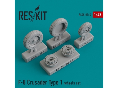 F-8 Crusader Type 1 Wheels Set - zdjęcie 1