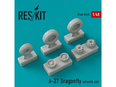 A-37 Dragonfly Wheels Set - zdjęcie 1