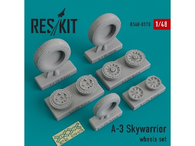 A-3 Skywarrior Wheels Set - zdjęcie 1