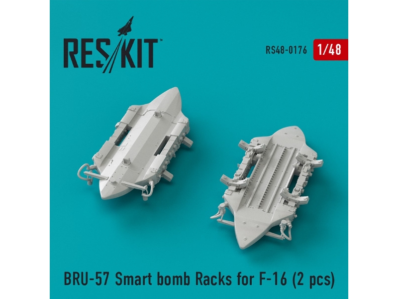 Bru-57 Smart Bomb Racks For F-16 (2 Pcs) - zdjęcie 1 Bru-57 Smart Bomb Racks For F-16 (2 Pcs) - zdjęcie 1