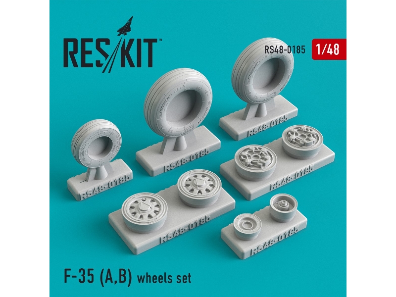 F-35 (A,b) Wheels Set - zdjęcie 1 F-35 (A,b) Wheels Set - zdjęcie 1