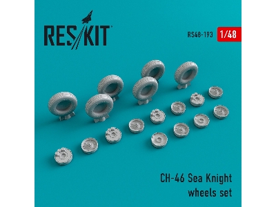 Ch-46 Sea Knight Wheels Set - zdjęcie 1