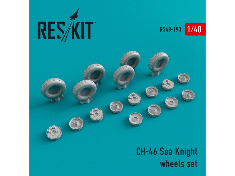 Ch-46 Sea Knight Wheels Set - zdjęcie 1