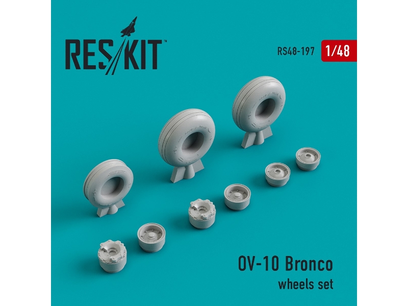 Ov-10 Bronco Wheels Set - zdjęcie 1 Ov-10 Bronco Wheels Set - zdjęcie 1