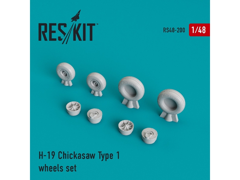 H-19 Chickasaw Type 1 Wheels Set - zdjęcie 1