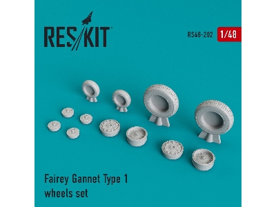 Fairey Gannet Type 1 Wheels Set - zdjęcie 1