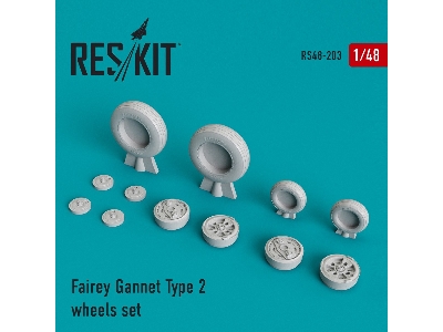 Fairey Gannet Type 2 Wheels Set - zdjęcie 1