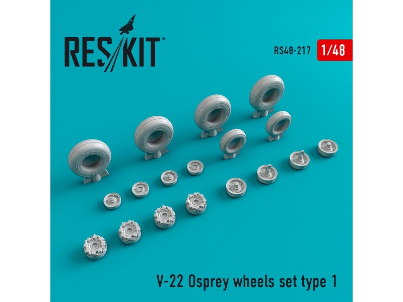 V-22 Osprey Type 1 Wheels Set - zdjęcie 1 V-22 Osprey Type 1 Wheels Set - zdjęcie 1