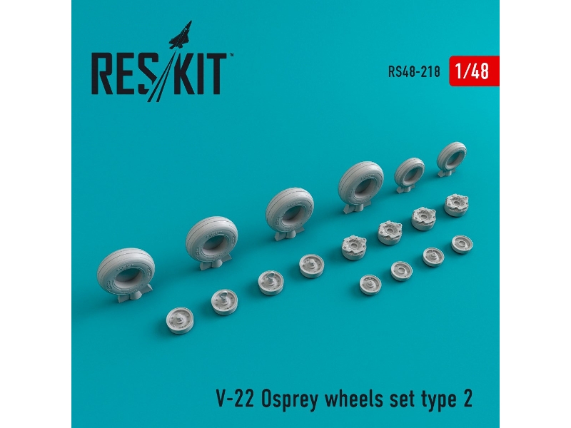 V-22 Osprey Type 2 Wheels Set - zdjęcie 1 V-22 Osprey Type 2 Wheels Set - zdjęcie 1