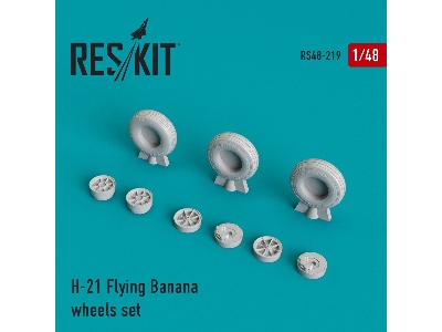 H-21 Flying Banana Wheels Set - zdjęcie 1