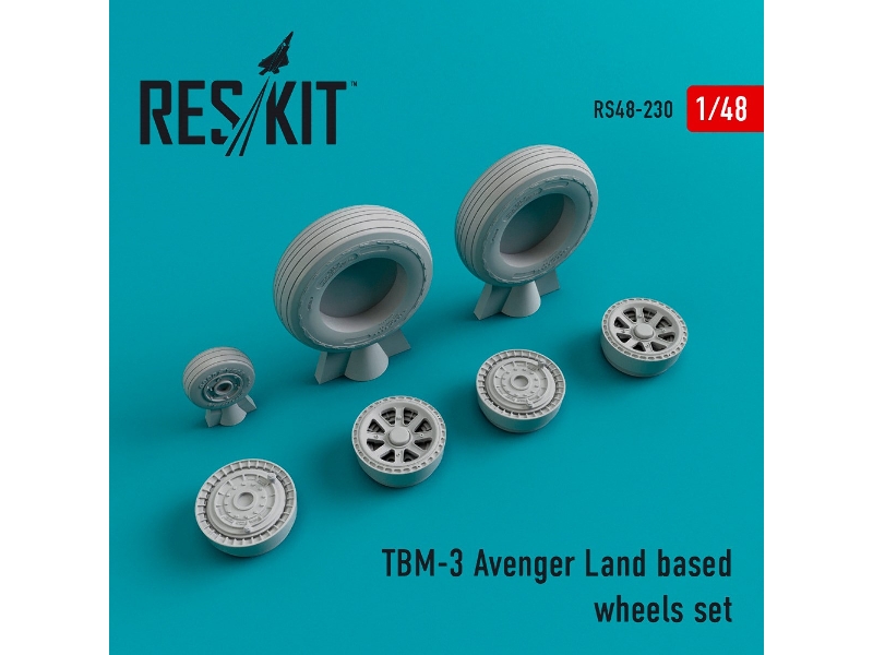 Tbm-3 Avenger Land Based Wheels Set - zdjęcie 1 Tbm-3 Avenger Land Based Wheels Set - zdjęcie 1