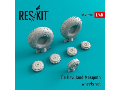 De Havilland Mosquito Wheels Set - zdjęcie 1