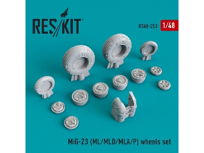 Mig-23 (Ml/Mld/Mla/P) Wheels Set - zdjęcie 1