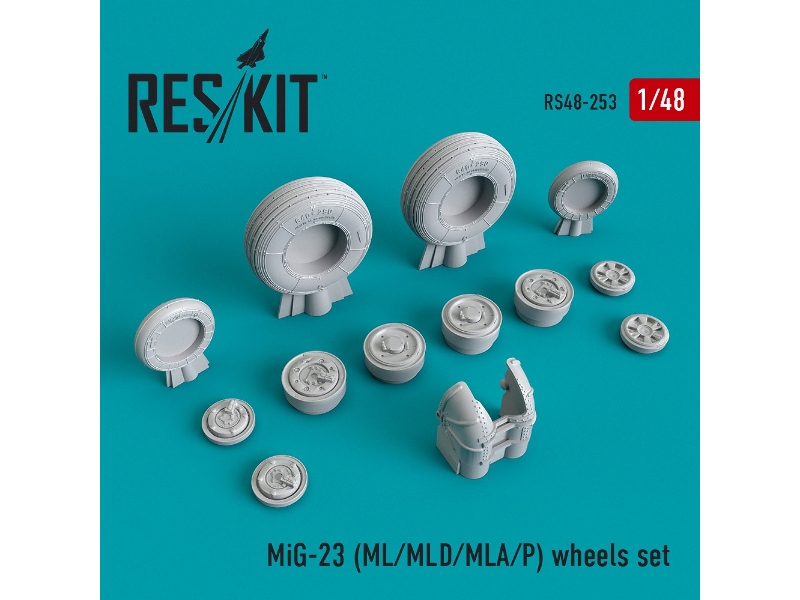 Mig-23 (Ml/Mld/Mla/P) Wheels Set - zdjęcie 1 Mig-23 (Ml/Mld/Mla/P) Wheels Set - zdjęcie 1