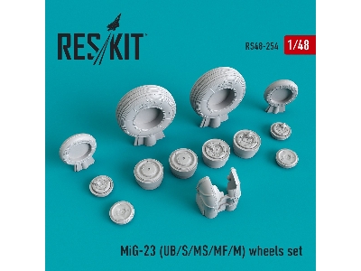 Mig-23 (Ub/S/Ms/Mf/M) Wheels Set - zdjęcie 1