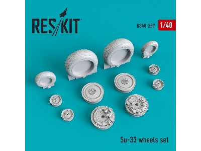 Su-33 Wheels Set - zdjęcie 1