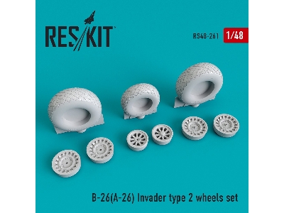 B-26 (A-26) Invader Type 2 Wheels Set - zdjęcie 1