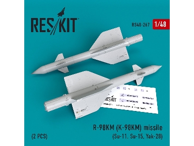 R-98 Km (K-98km) Missile (2 Pcs) (Su-11, Su-15, Yak-28) - zdjęcie 1