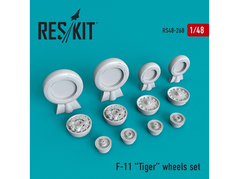 F-11 Tiger Wheels Set - zdjęcie 1