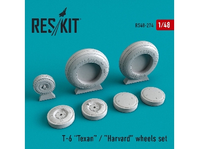 Texan T-6 Wheels Set - zdjęcie 1