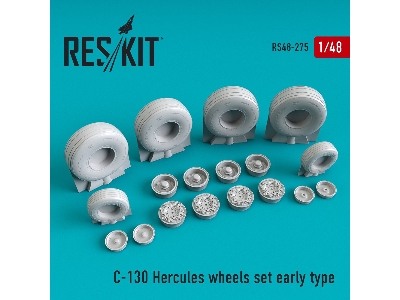 C-130 Hercules Wheels Set Early Type - zdjęcie 1