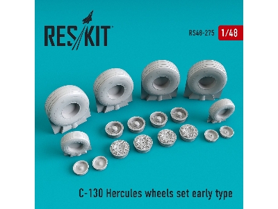 C-130 Hercules Wheels Set Early Type - zdjęcie 1