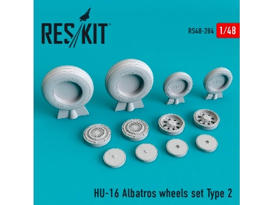 Hu-16 Albatros Wheels Set Type 2 - zdjęcie 1