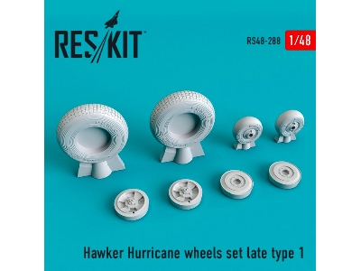 Hawker Hurricane Wheels Set Late Type 1 - zdjęcie 1