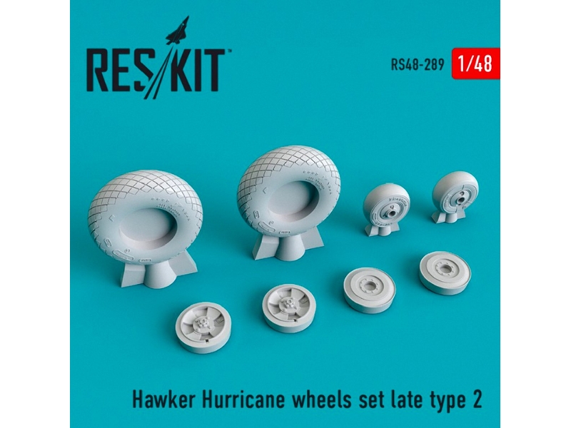 Hawker Hurricane Wheels Set Late Type 2 - zdjęcie 1 Hawker Hurricane Wheels Set Late Type 2 - zdjęcie 1
