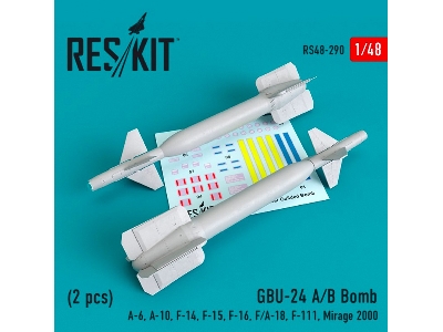 Gbu-24 A-b Bomb 2 Pcs A-6, A-10, F-14, F-15, F-16, F/A-18, F-111, Mirage 2000 - zdjęcie 1