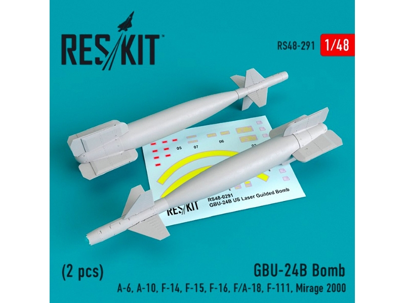 Gbu-24 B Bomb 2 Pcs A-6, A-10, F-14, F-15, F-16, F/A-18, F-111, Mirage 2000 - zdjęcie 1 Gbu-24 B Bomb 2 Pcs A-6, A-10, F-14, F-15, F-16, F/A-18, F-111, Mirage 2000 - zdjęcie 1