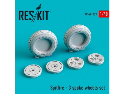 Spitfire - 3 Spoke Wheels Set - zdjęcie 1