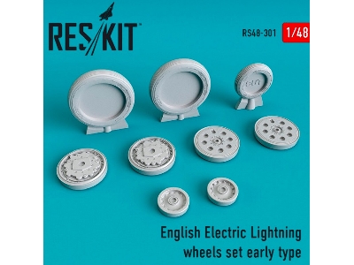 English Electric Lightning Wheels Set Early Type - zdjęcie 1