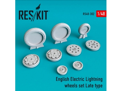 English Electric Lightning Wheels Set Late Type - zdjęcie 1