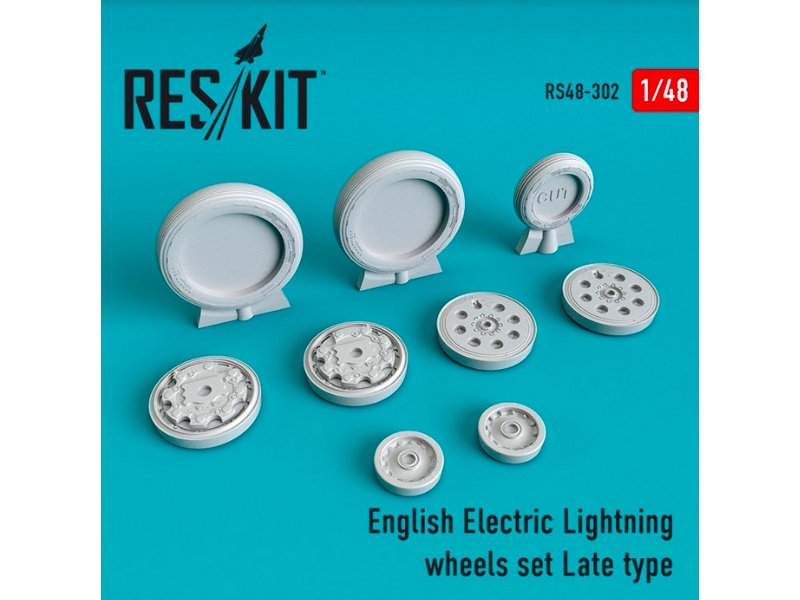 English Electric Lightning Wheels Set Late Type - zdjęcie 1