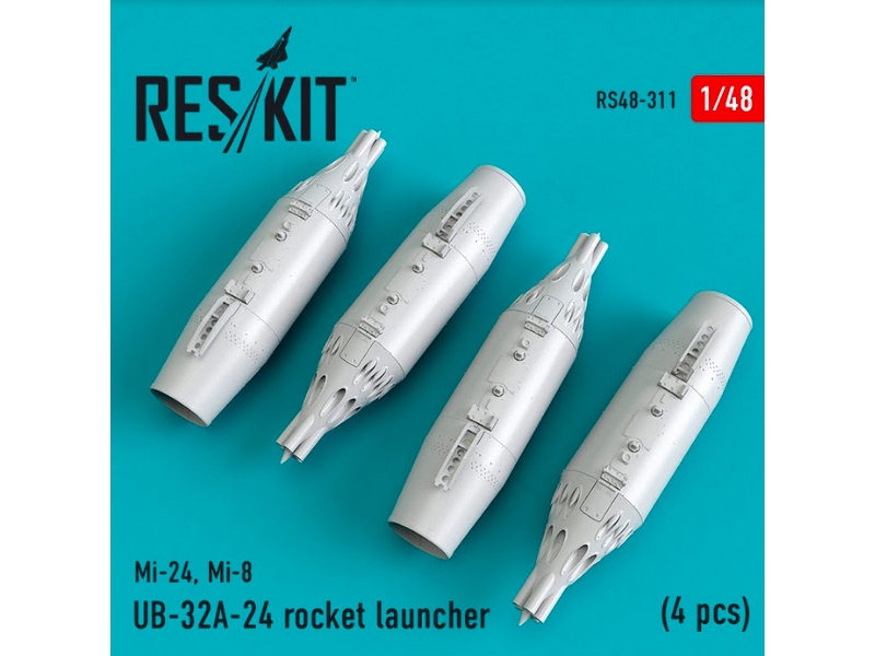 Ub-32a-24 Rocket Launcher 4 Pcs Mi-24, Mi-8 - zdjęcie 1 Ub-32a-24 Rocket Launcher 4 Pcs Mi-24, Mi-8 - zdjęcie 1