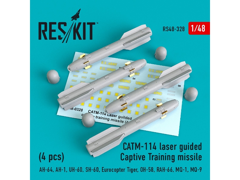Catm-114 Laser Guided Captive Training Missiles (4 Pcs) (Ah-64, Ah-1, Uh-60, Sh-60, Eurocopter Tiger, Oh-58, Rah-66, Mq-1, Mq-9) Catm-114 Laser Guided Captive Training Missiles (4 Pcs) (Ah-64, Ah-1, Uh-60, Sh-60, Eurocopter Tiger, Oh-58, Rah-66, Mq-1, Mq-9)