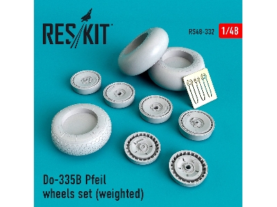 Do-335&#1042; Pfeil Wheels Set Weighted - zdjęcie 1